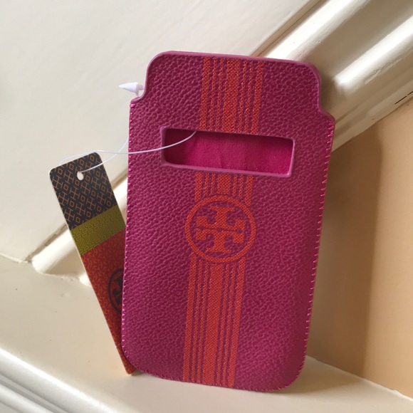 *NWT* Tory Burch Pink Credit Card Holder - Picture 3 of 4